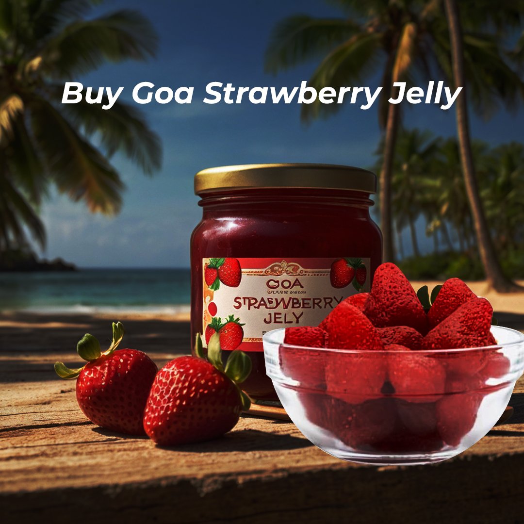 Buy Best Goa Strawberry Jelly- GovaaBazaar