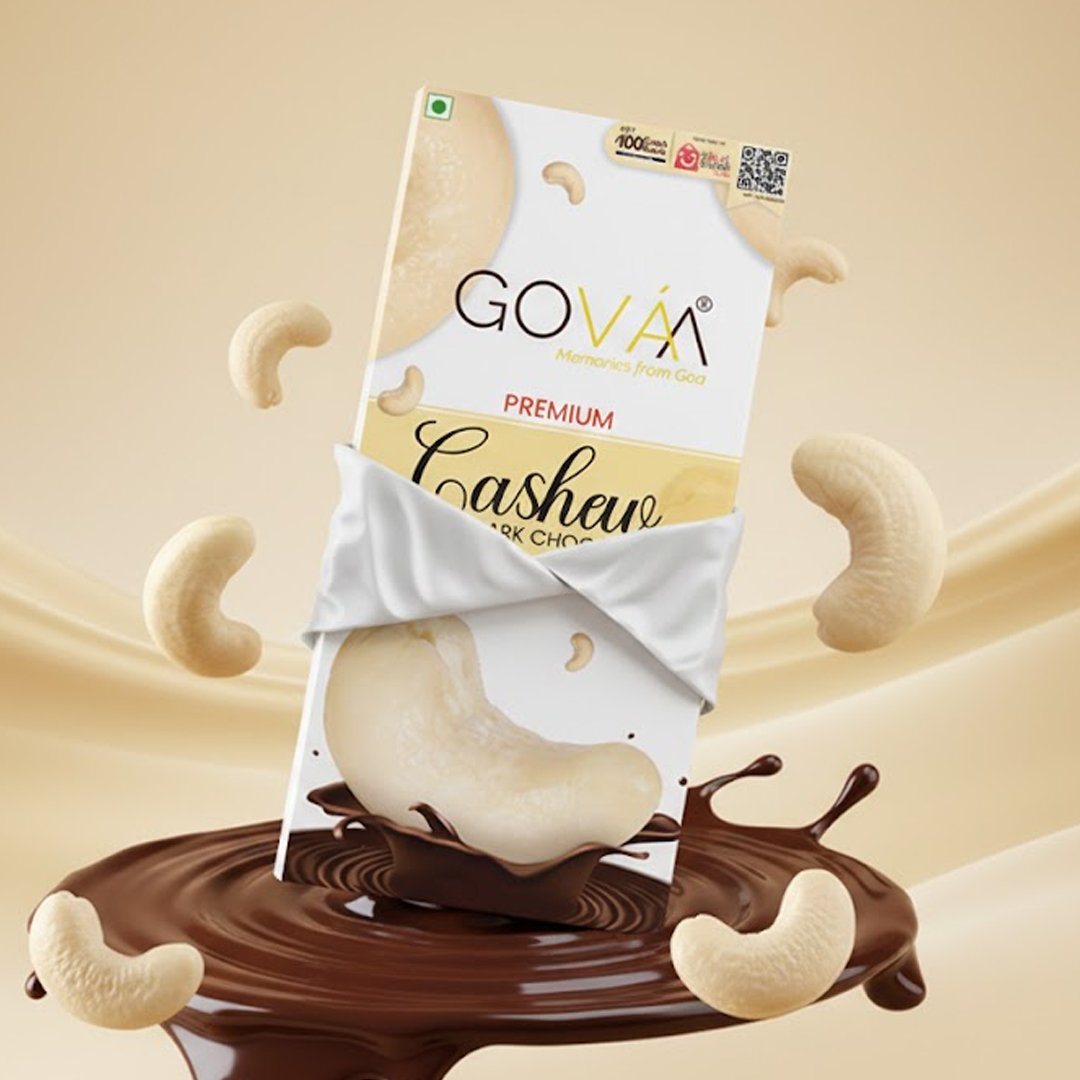 Premium Cashew Dark Chocolate (80g Pack) - Image 2