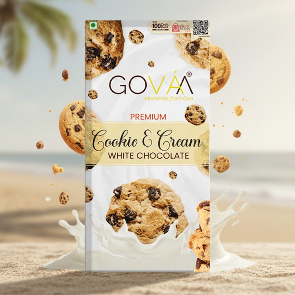 Premium Cookie & Cream Chocolate(80g Pack)