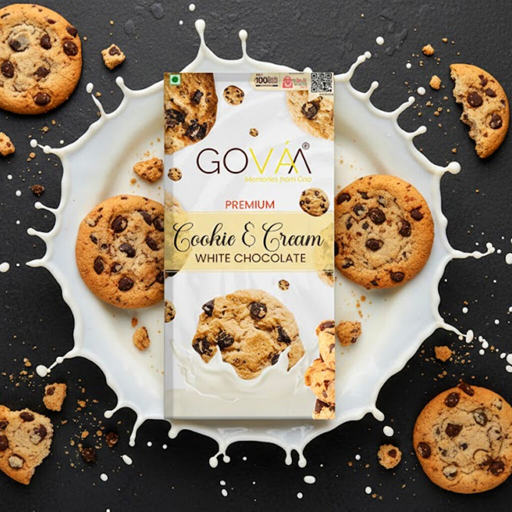 Premium Cookie & Cream Chocolate(80g Pack)