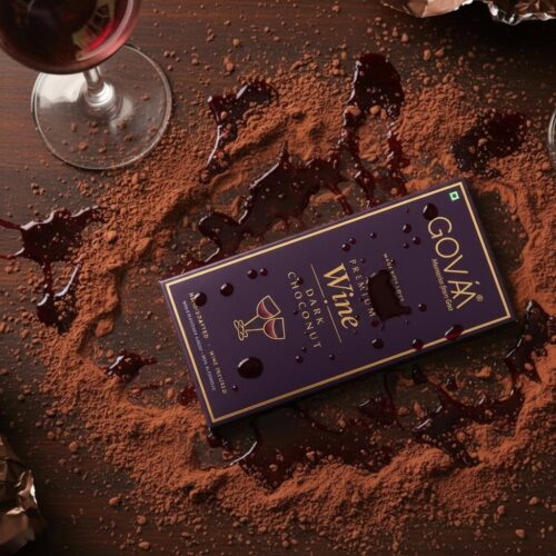 Premium Wine Dark Chocolate (80g Pack) - Image 3