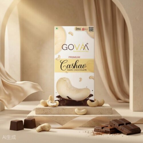 Premium Cashew Dark Chocolate (80g Pack)
