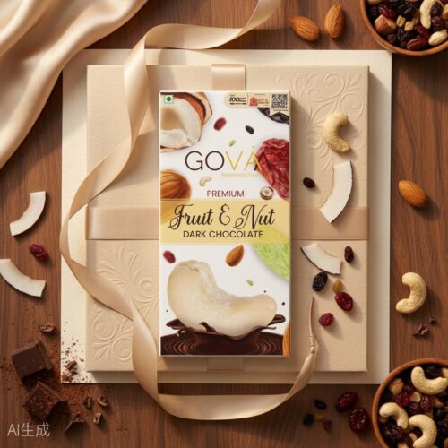 Premium Fruit & Nut Dark Chocolate (80g Pack)