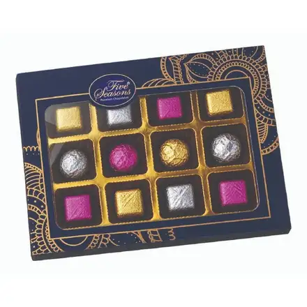 Royal Midnight Truffles – 12 premium chocolates