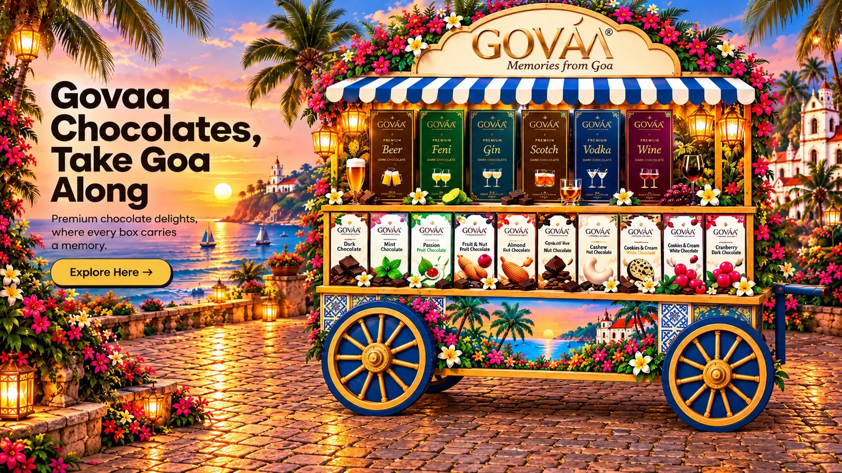 GOVAA Chocolates, take Goa along