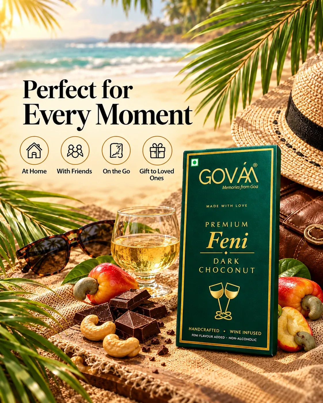 GOVAA Feni Dark Choconut - perfect for every moment