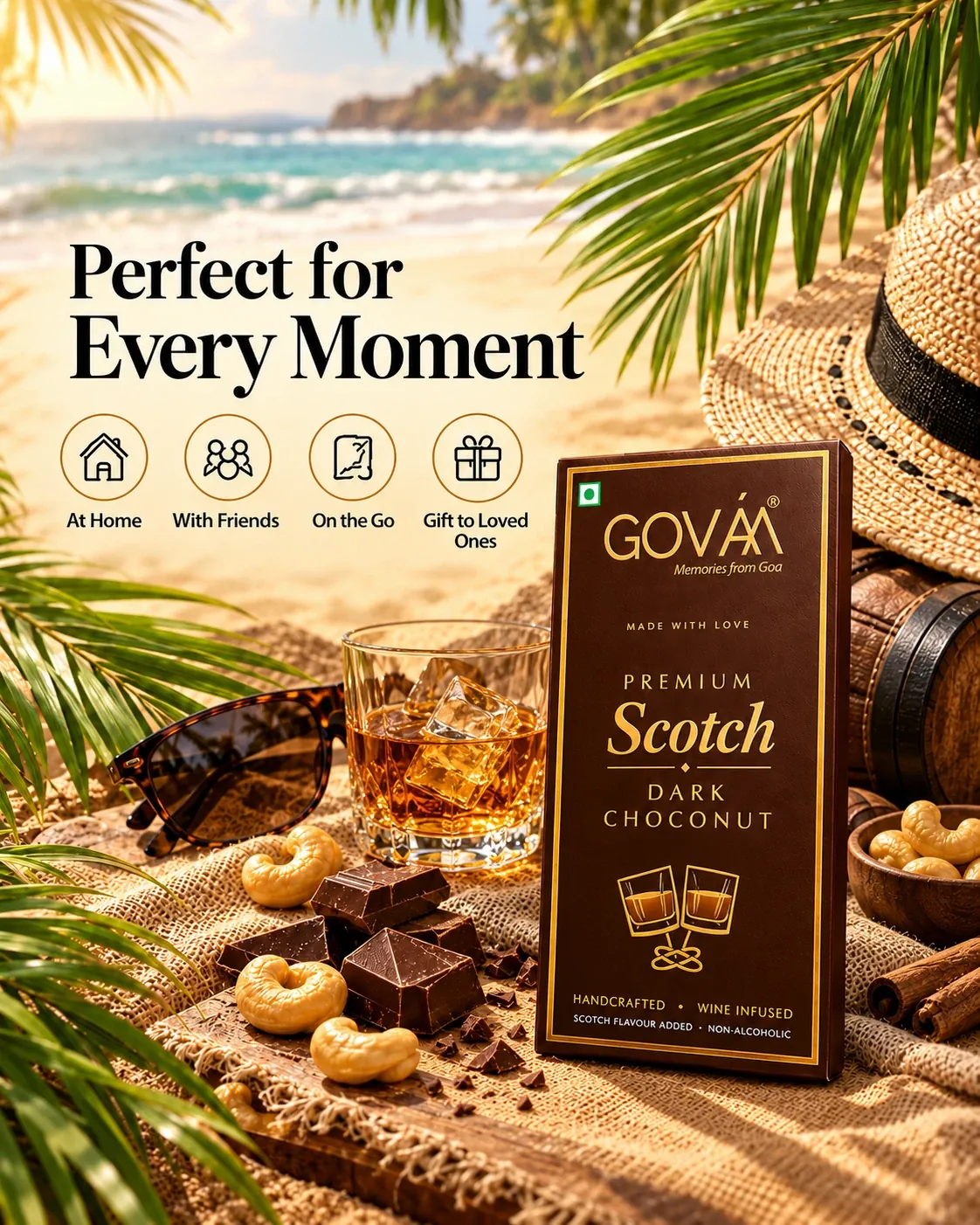 GOVAA Scotch Dark Choconut - perfect for every moment