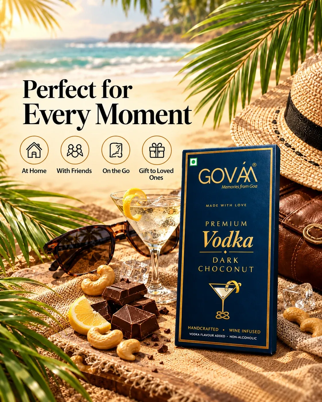GOVAA Vodka Dark Choconut - perfect for every moment