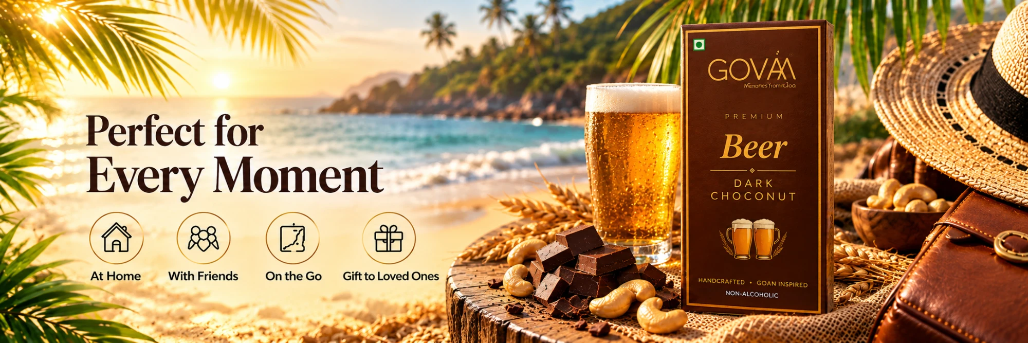 Perfect for every moment - GOVAA Beer Dark Choconut