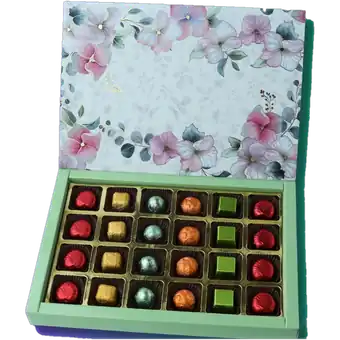 Floral Chocolate Box · 24 pcs