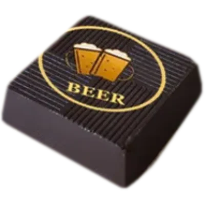 Beer liqueur chocolate
