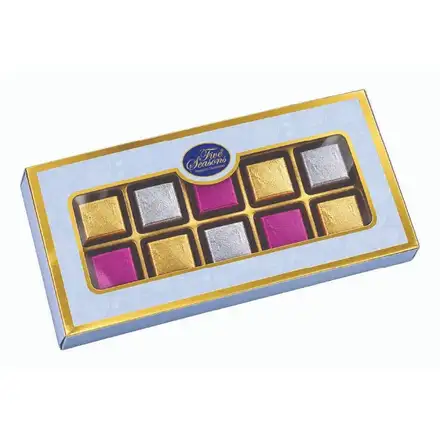 Blue Hearts Truffle Box – 10 premium chocolates